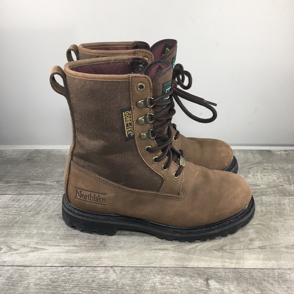 Northlake Gore-Tex Waterproof C9432 Hiking Leather Womens Hiker Boots Size 8.5